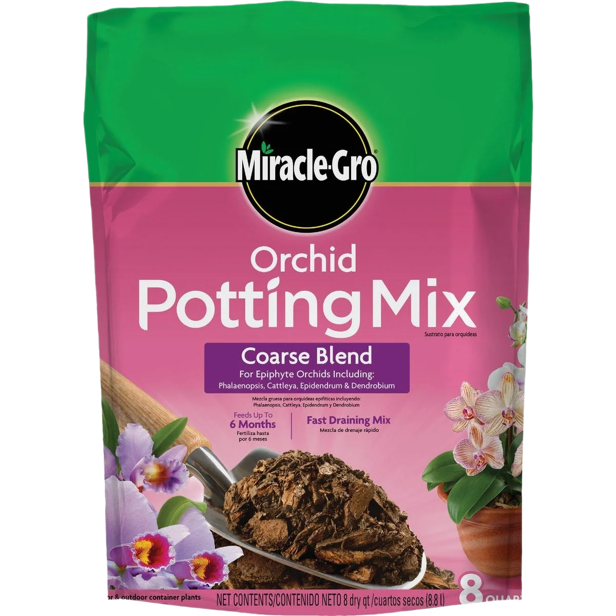 Dependable -Gro 8 Qt. Coarse Blend Orchid Potting Mix Prestigious