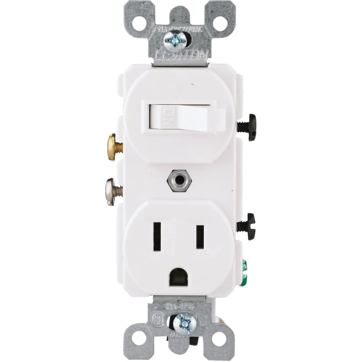 Quality Leviton White 15A Heavy-Duty Switch And Outlet Sustainable