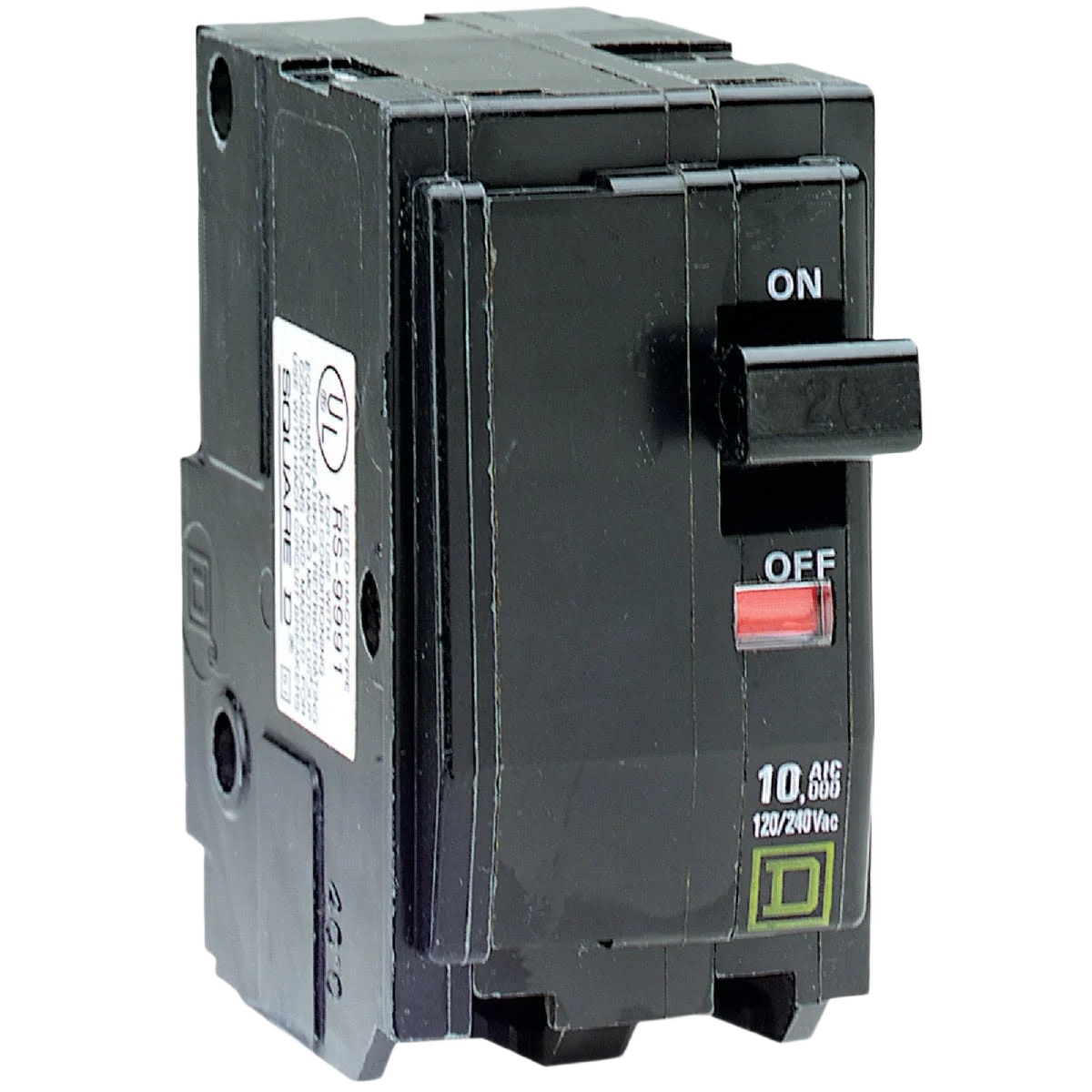 Responsible Square D QO 60A Double-Pole Circuit Breaker Professional