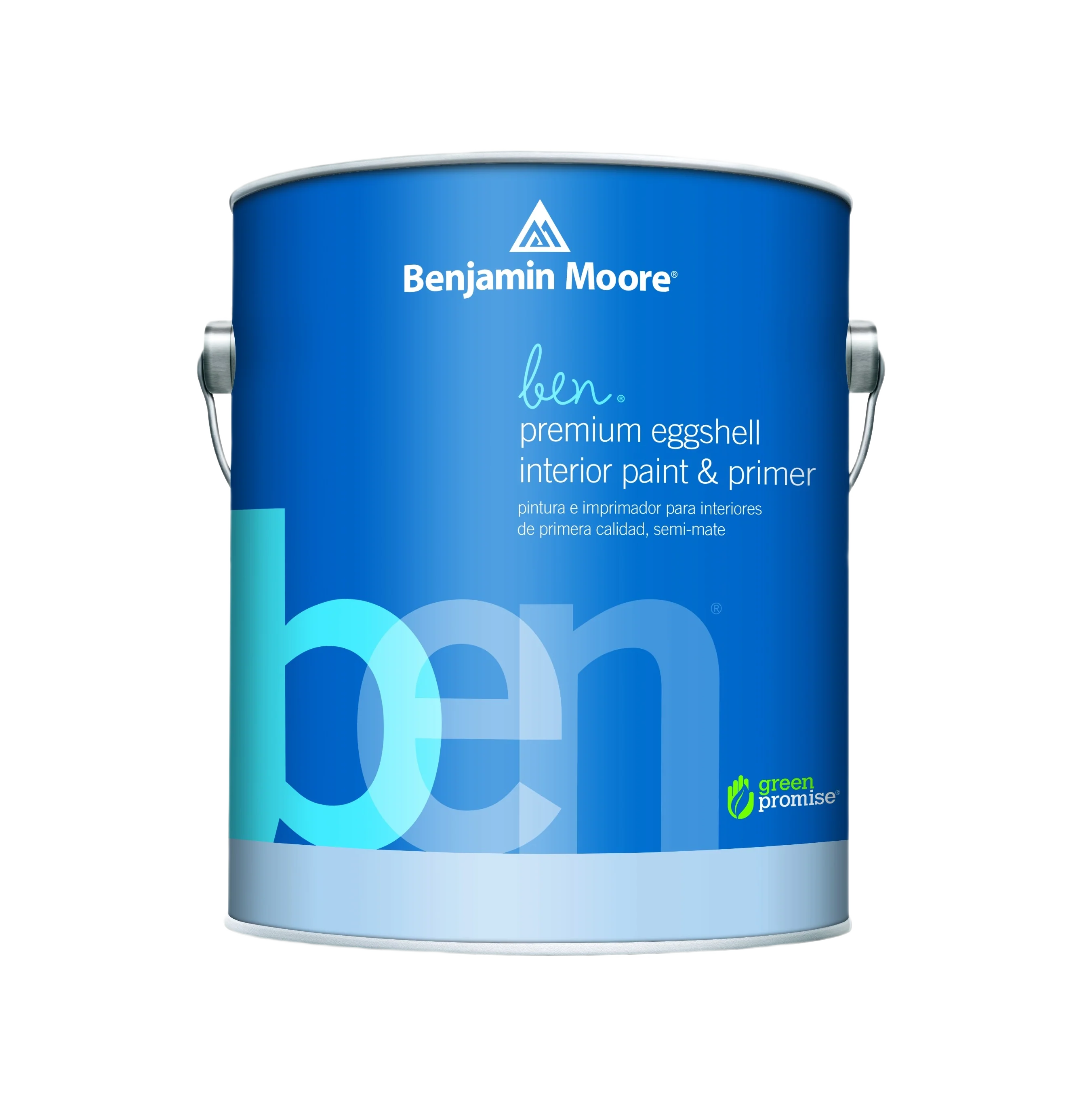 Superior Benjamin Moore 1-gal. 2X Premium Eggshell Tintable Base Interior Paint Primer Long-Lasting