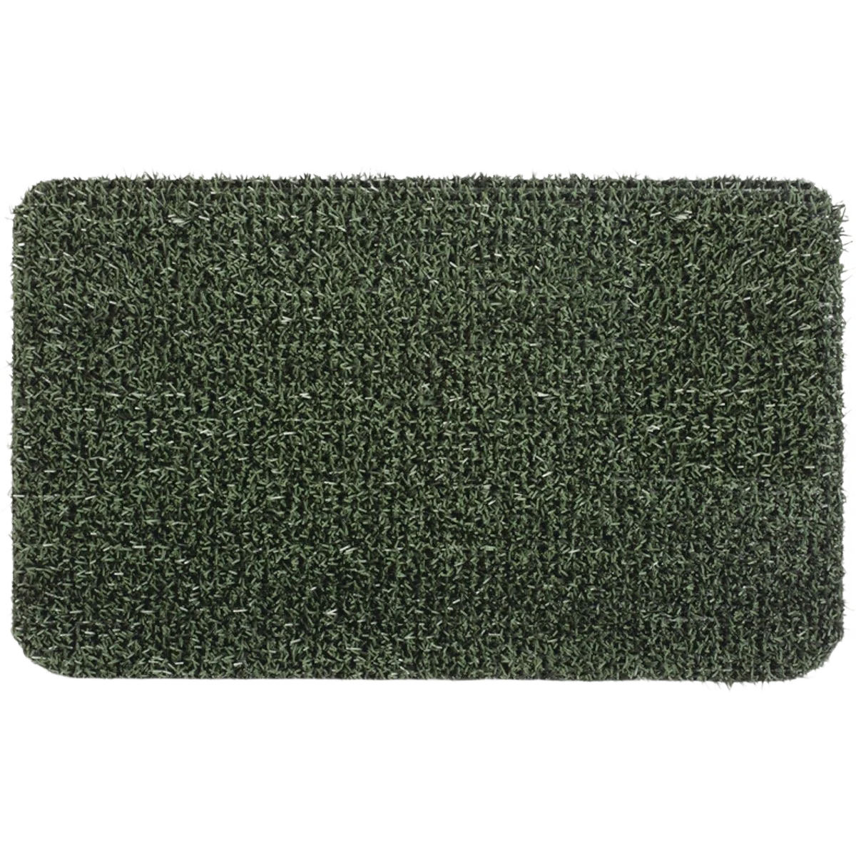 Official GrassWorx Clean Machine Classic Evergreen AstroTurf Door Mat 17.5 x 23.5 in. Long-Lasting