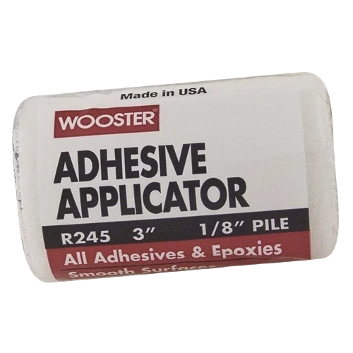 High-Quality Wooster Brush 3 in. Adhesive Applicator Safe