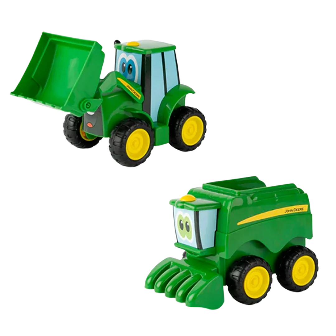 Traditional TOMY Farmin' Friends Combine and Tractor Luxury