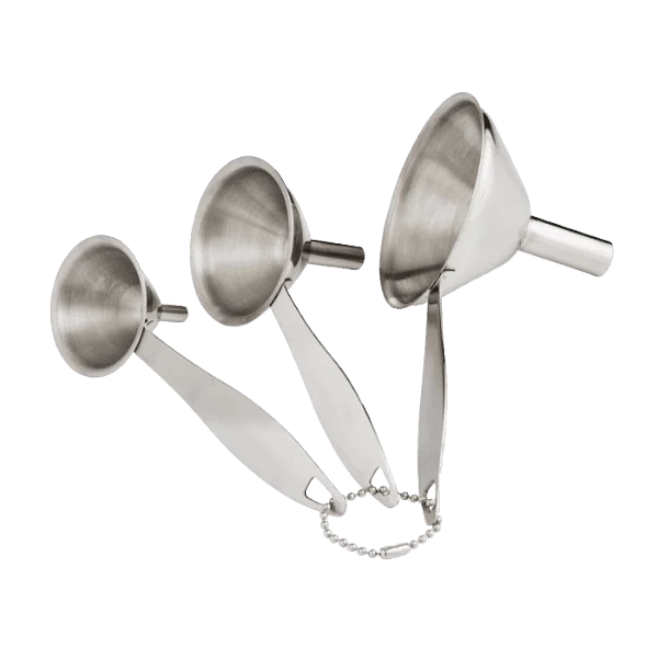 Luxury HIC Kitchen Set of 3 Condiment Funnels with Handle Artisan