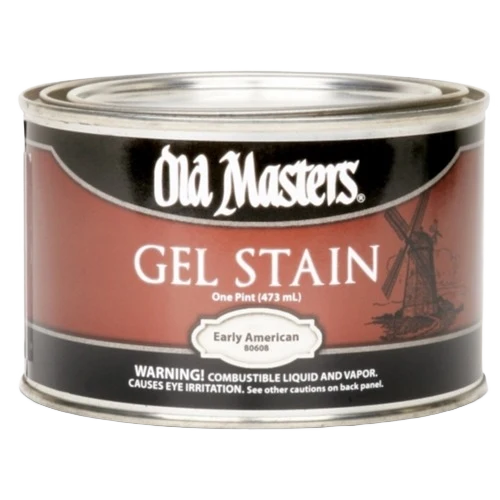 World-Class Old Masters Early American Oil Base Gel Stain 1 Pint Environmentally Friendly