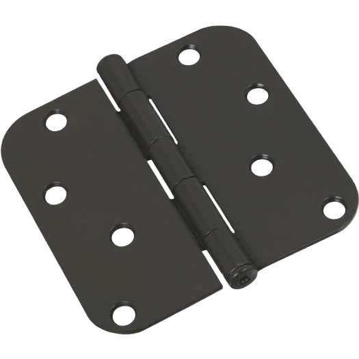 Casual National Hardware 4 x 5 8 Radius Oil Rubbed Bronze Door Hinge Professional