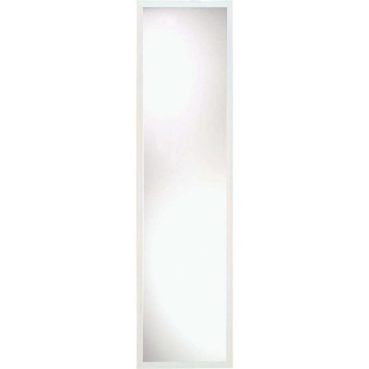 Solid Home Decor Innovations Suave White Plastic Door Mirror 49 in. Recyclable