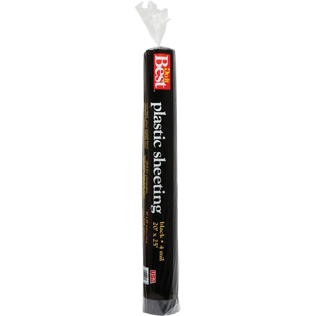 Reusable Do it Black Poly Film Sheeting 20 x 25 ft. Detailed