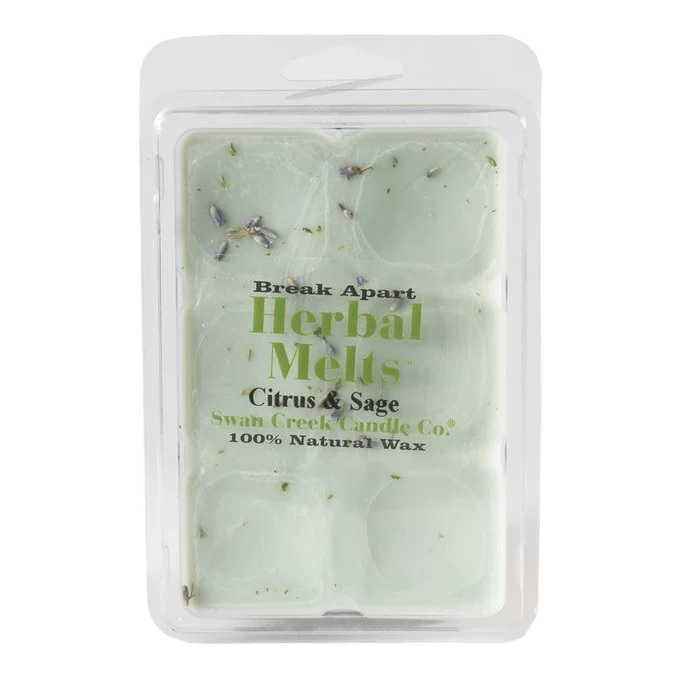 Stylish Swan Creek Citrus Sage Drizzle Melts 6-Pack Eco-Friendly