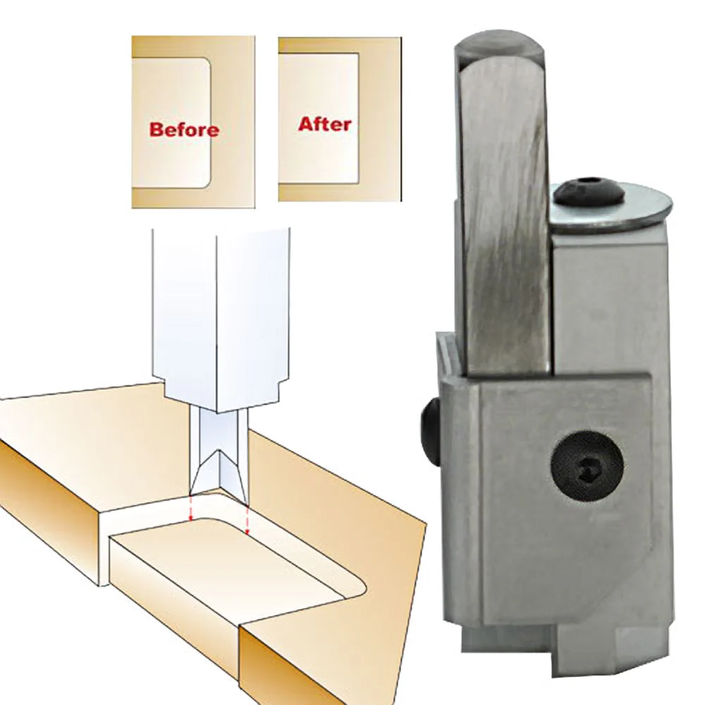 Durable Whiteside Spring-Loaded Corner Chisel 3 8 in. Easy-to-Use
