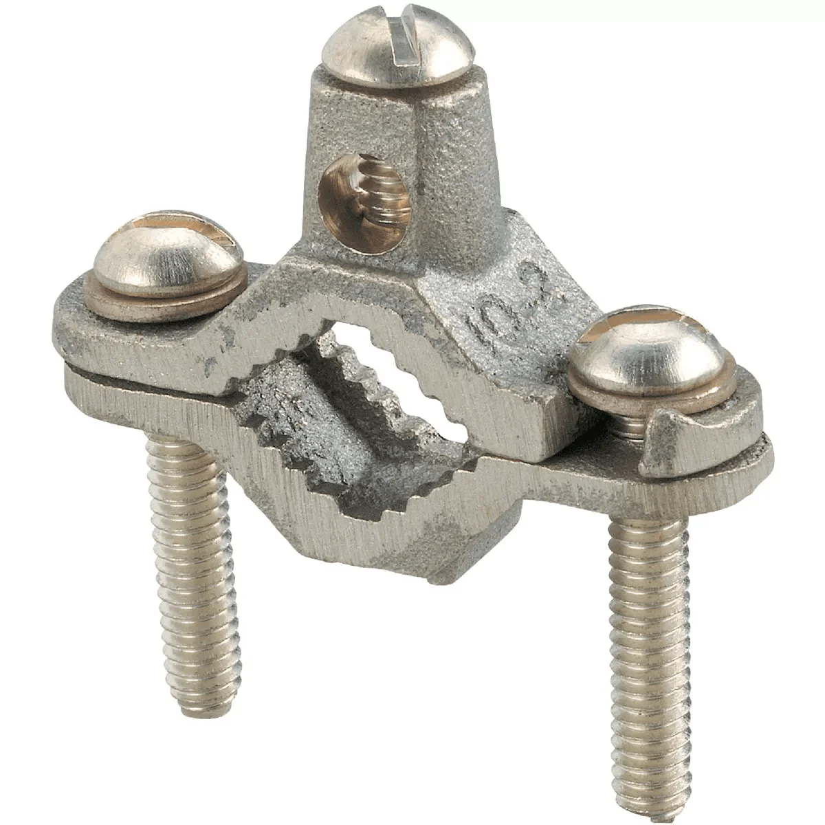 Authentic Southwire 10 STR to 2 ST Bronze Ground Clamp Advanced