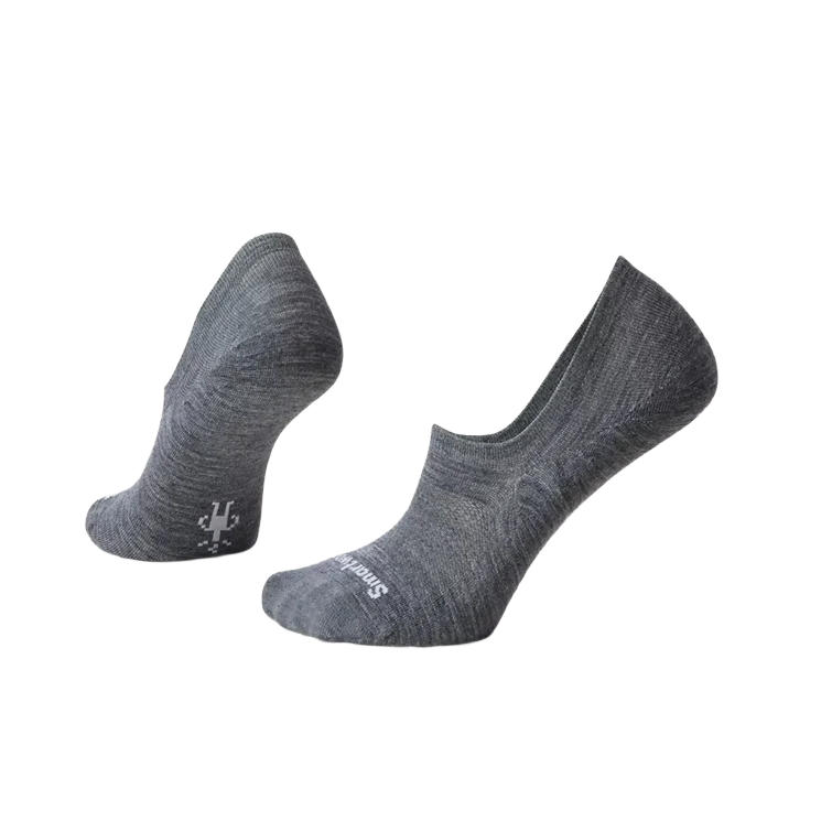 Clean Smartwool Large Medium Gray Everyday No Show Zero Cushion Socks Certified