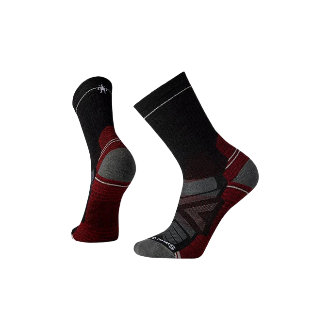 High-End Smartwool XL Charcoal Hike Light Cushion Crew Socks Reliable