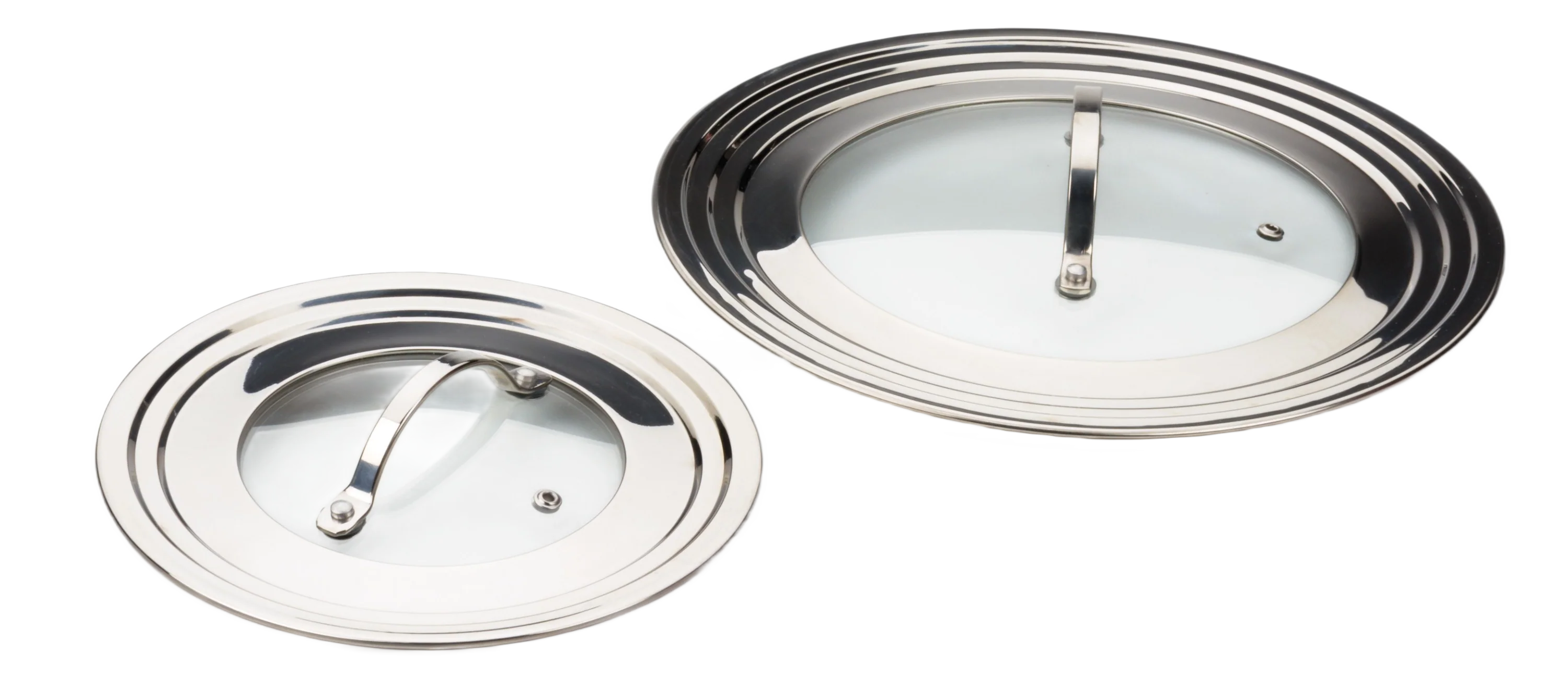 Premium RSVP Endurance 9 in. Universal Lid with Glass Insert Carefully Designed