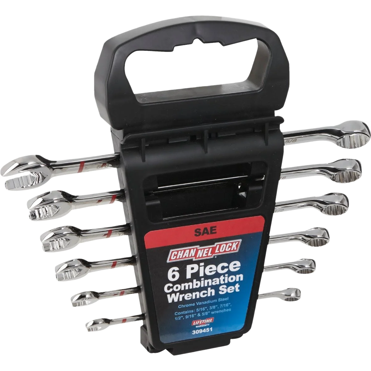 World-Class Channellock Combination Wrench Set 6-Piece Lightweight