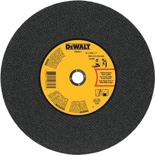 Certified DEWALT 14 x 7 64 x 1 General Purpose Metal Chop Saw Wheel Optimized