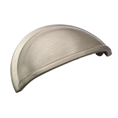 Verified Amerock Cup Pulls 3 Center-to-Center Satin Nickel Cabinet Cup Pull Outstanding