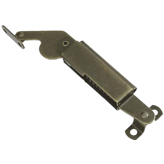 Healthy National Hardware Antique Brass Right-Handed Spring Lid Support Premium