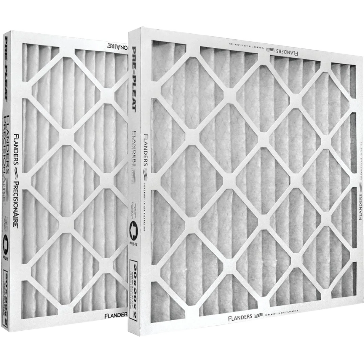 Environmentally Friendly Air Cleaning MERV 8 Furnace Filter 24 In. x 24 In. x 2 In. Effective