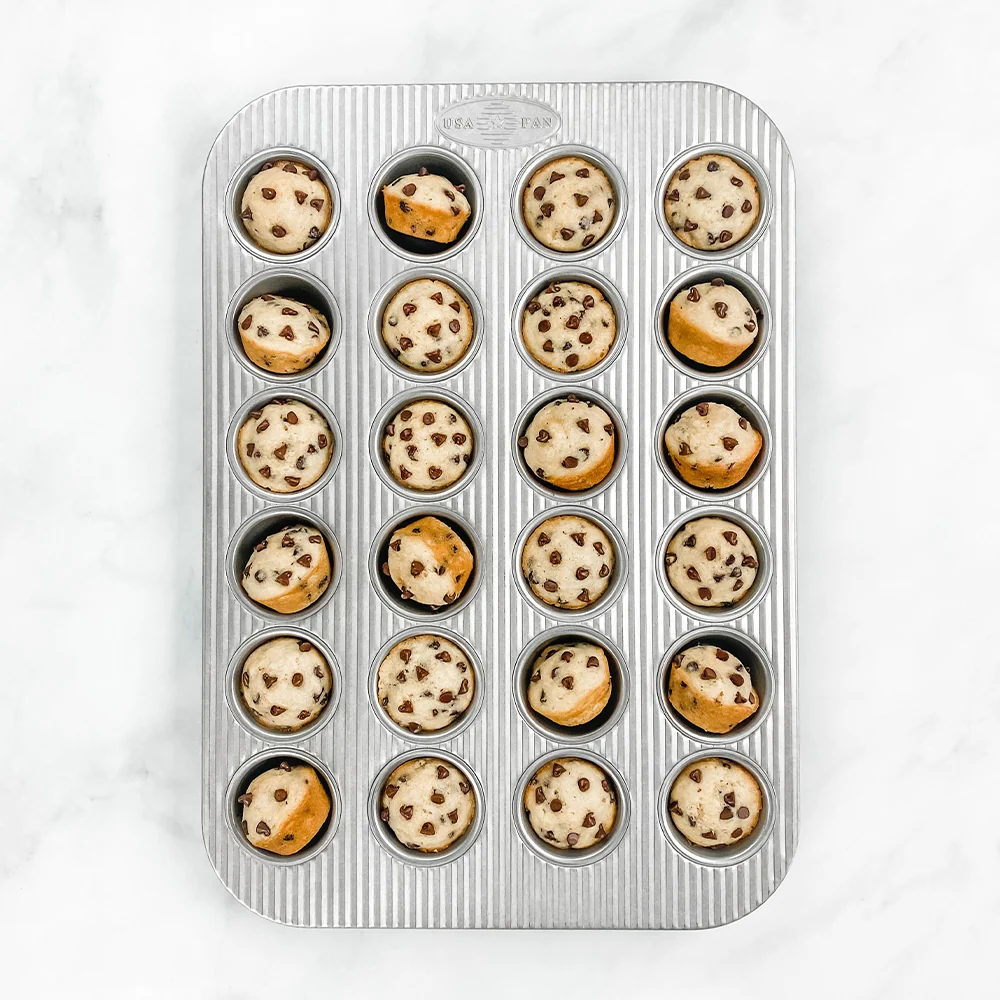 Smart USA PAN 24 Cup Mini Muffin Pan Efficient