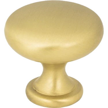 Safe Hardware Resources Madison Knob Brushed Gold Premium Material
