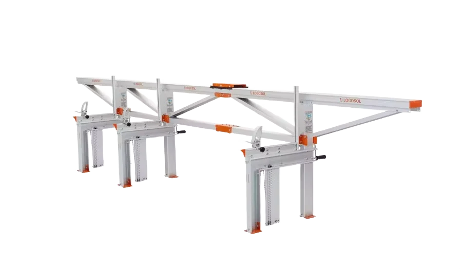 Elegant LOGOSOL F2 Chain Sawmill 16.4' 3 4 with Three Log Lifts Green