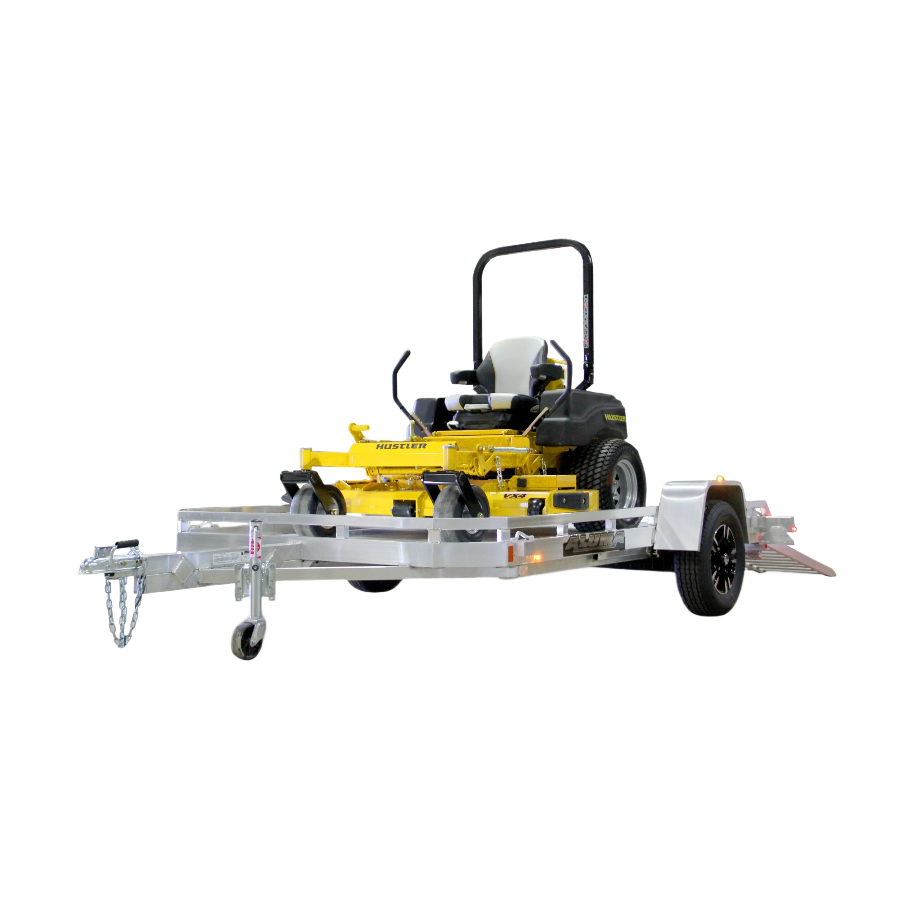 High-Quality Aluma 7212HSLR Executive Series Trailer with Pull Out Ramp Verified