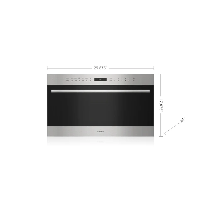 Fine Wolf 30 Transitional Drop Down Door Microwave Proven