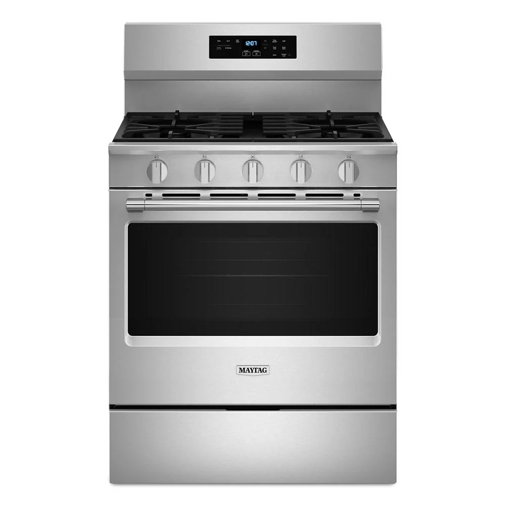 Responsible 30-Inch Wide Gas Range With No Preheat Air Fry and Air Baking - 5.0 cu. ft. Specialty