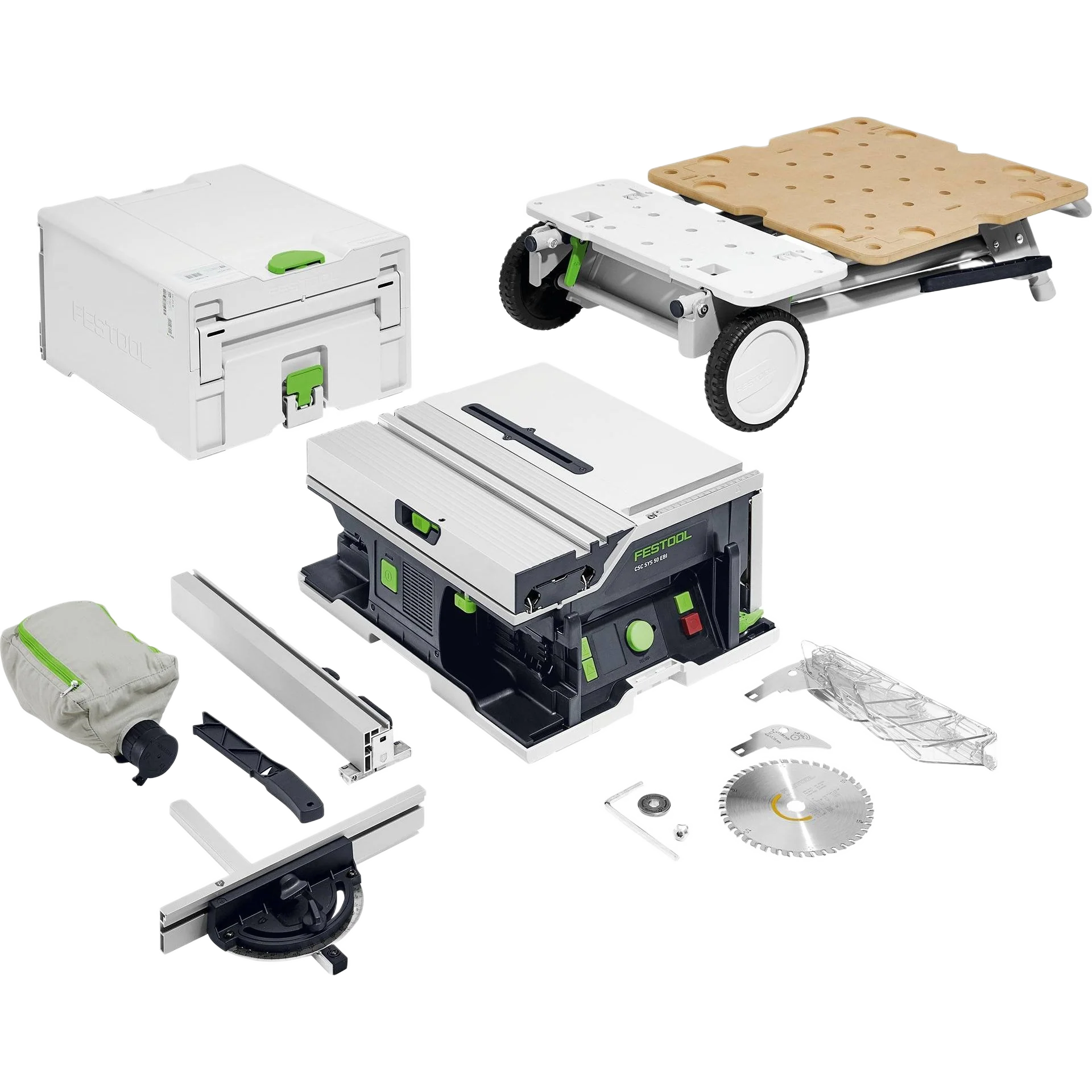 Relaxed Festool 577372 Cordless Table Saw CSC SYS 50 EBI-Basic-Set First-Class