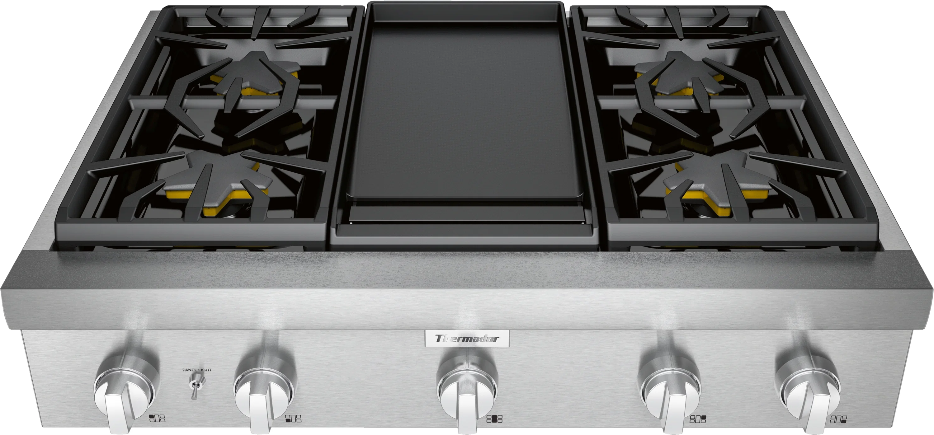 Crafted Gas Rangetop 36'' Stainless Steel Refined