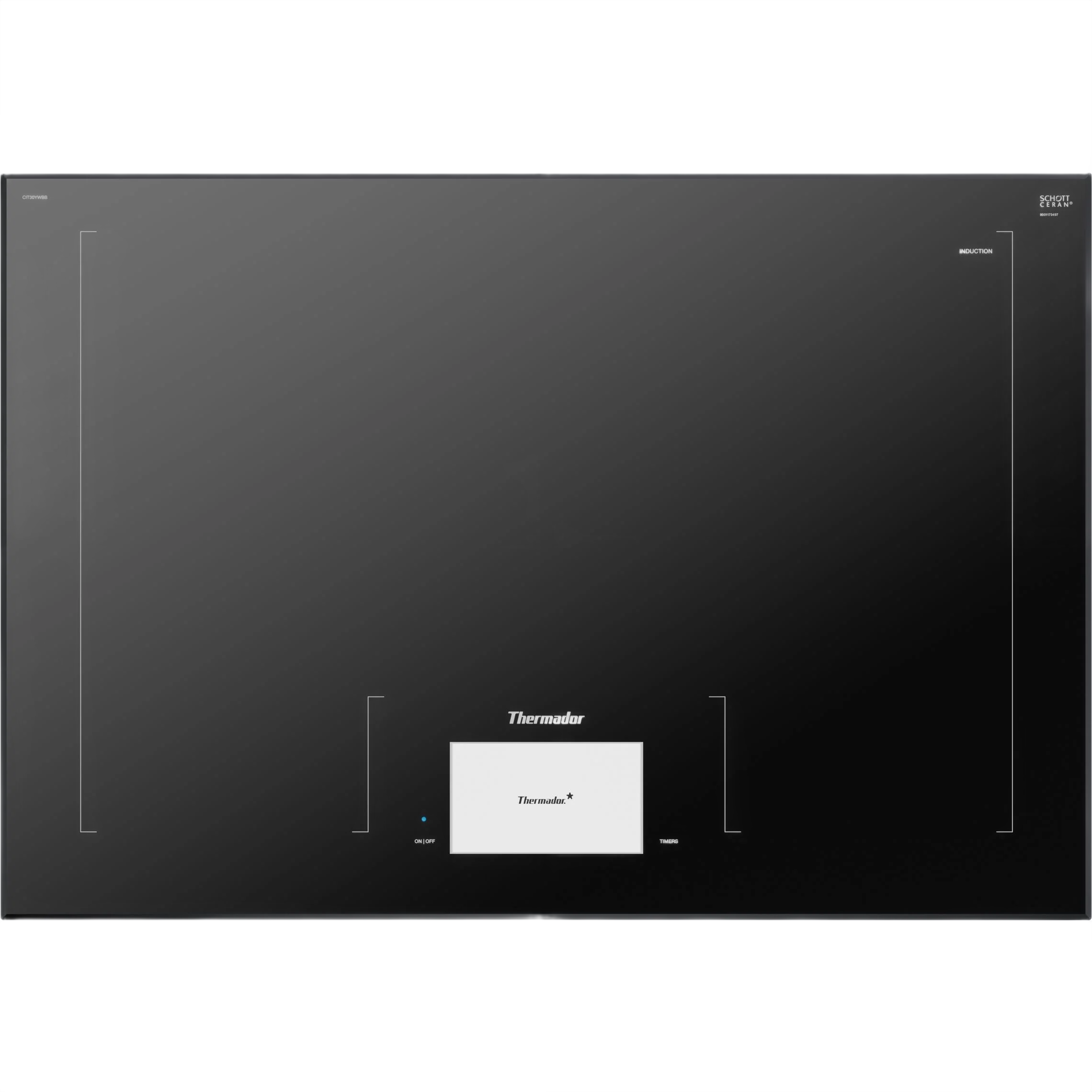 Dependable dom® Induction Cooktop 30'' Dark Gray Without Frame Casual