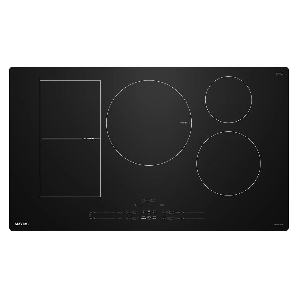 Verified 36-Inch Wide Induction Cooktop with Power Boost High-Quality