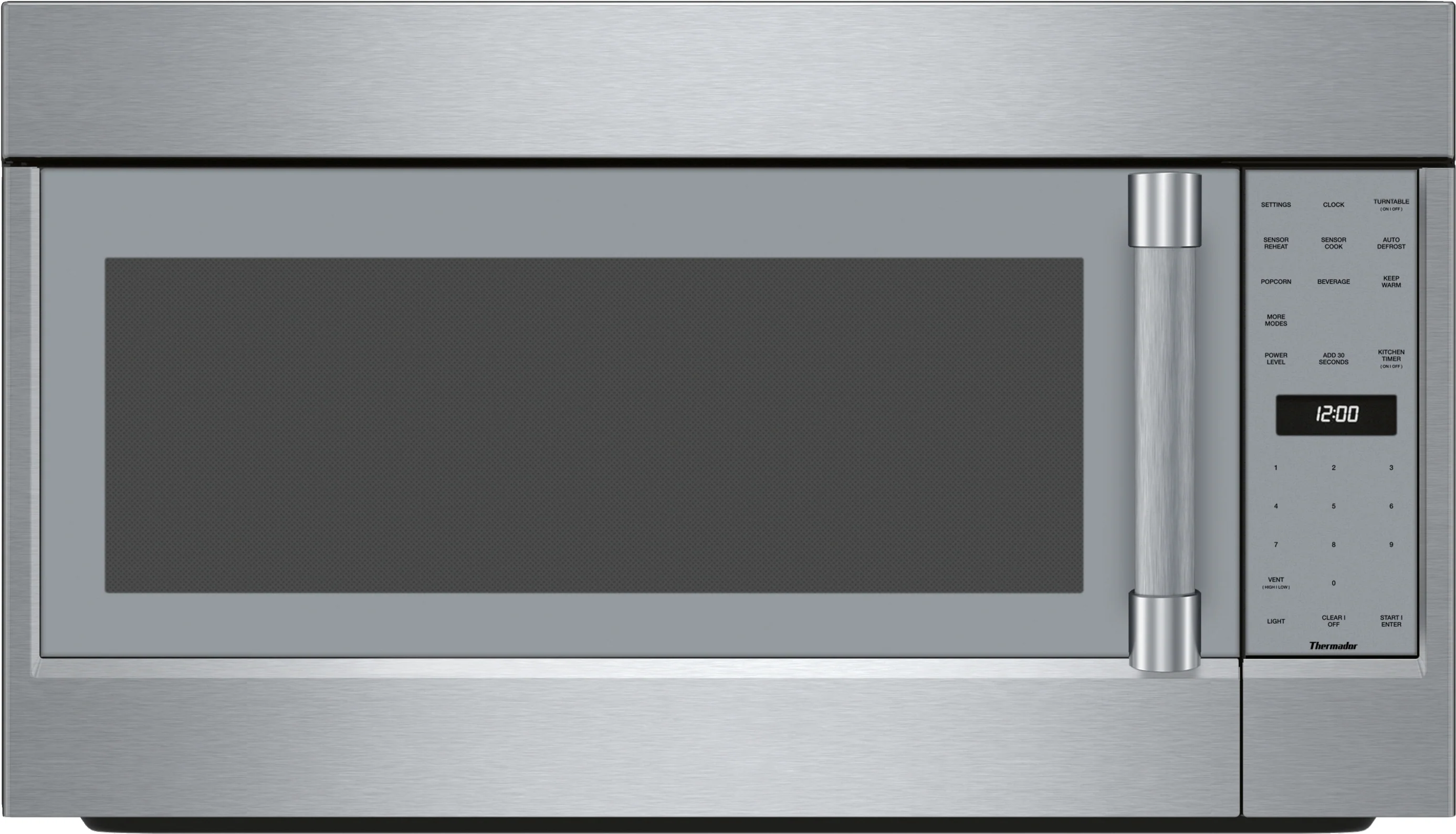 Reusable Over-The-Range Microwave 30'' Left Side Opening Door Stainless Steel Safe