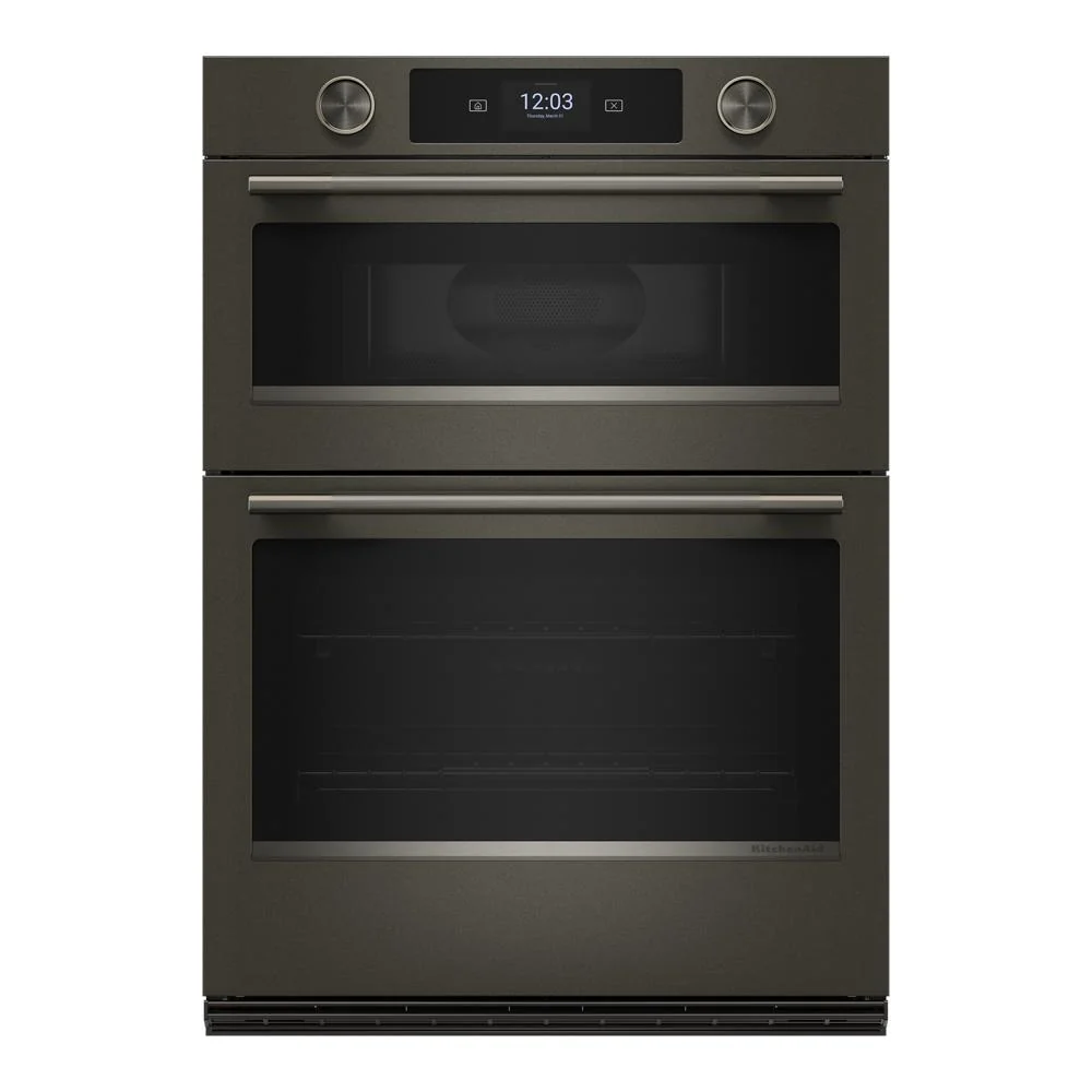 Pure 30-inch Smart Electric Combo Wall Oven with Assisted Cooking Modes - Black Ore Enhanced