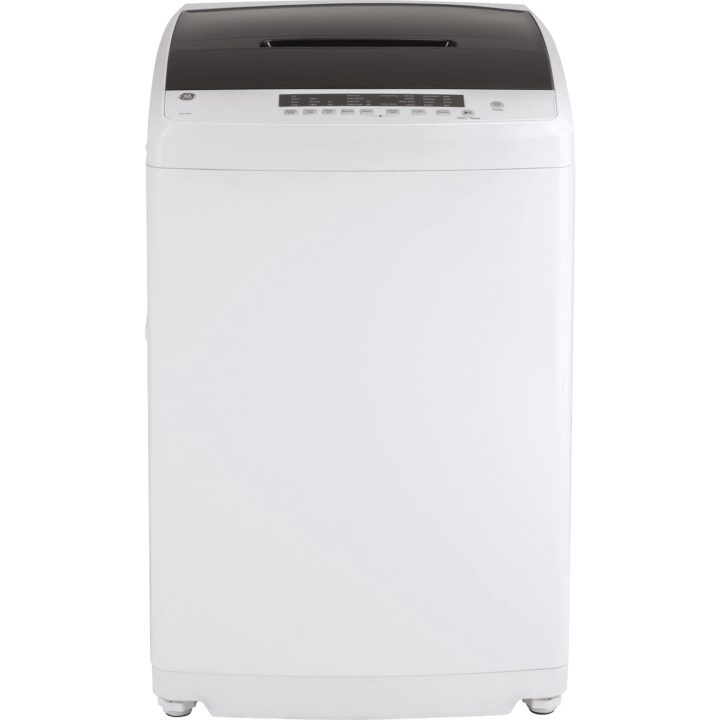 Casual GE® Space-Saving 2.8 cu. ft. Capacity Portable Washer with Stainless Steel Basket Premium Material