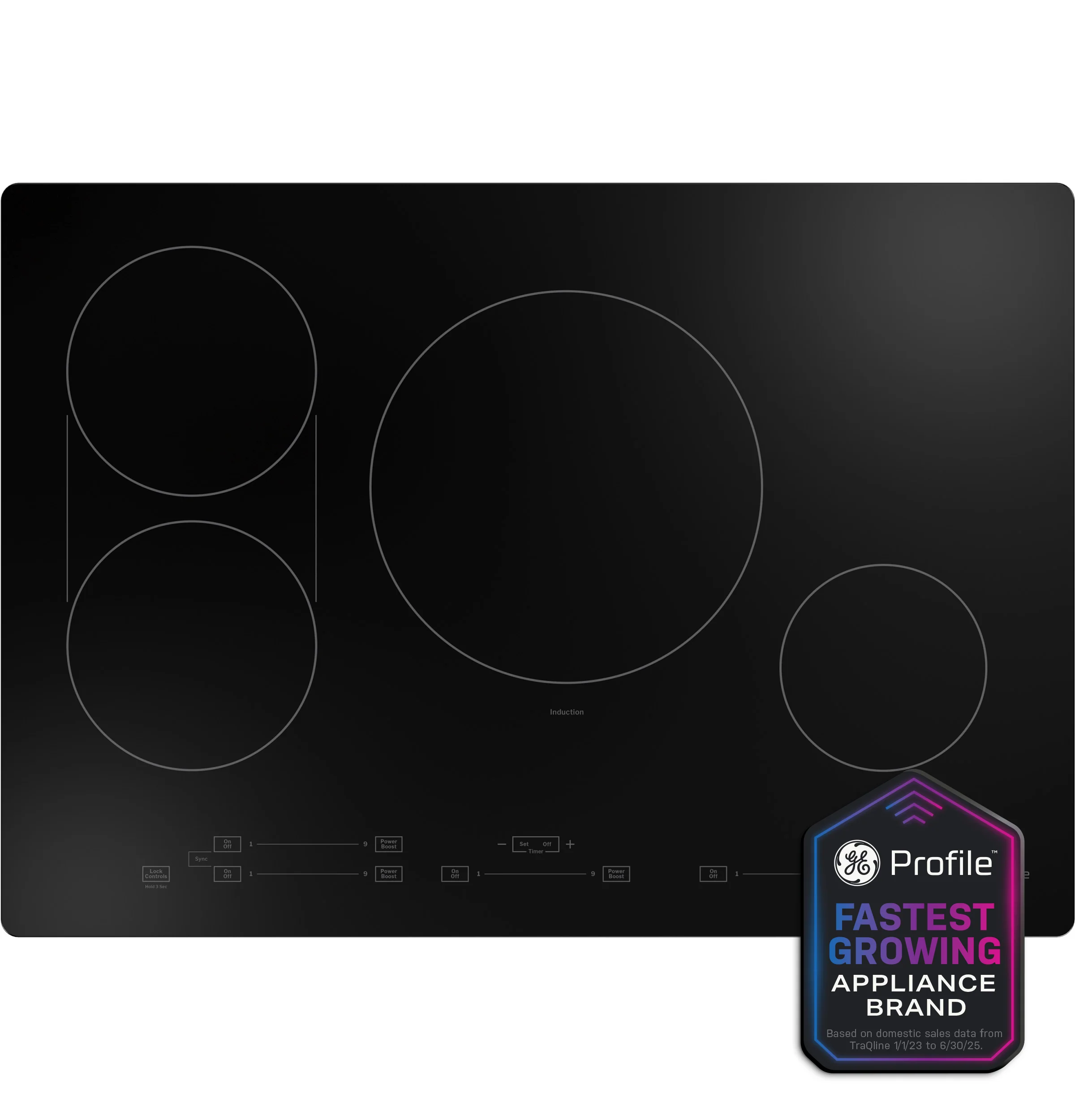 Consistent GE Profile™ ENERGY STAR® 30 Built-In Touch Control Induction Cooktop Dependable