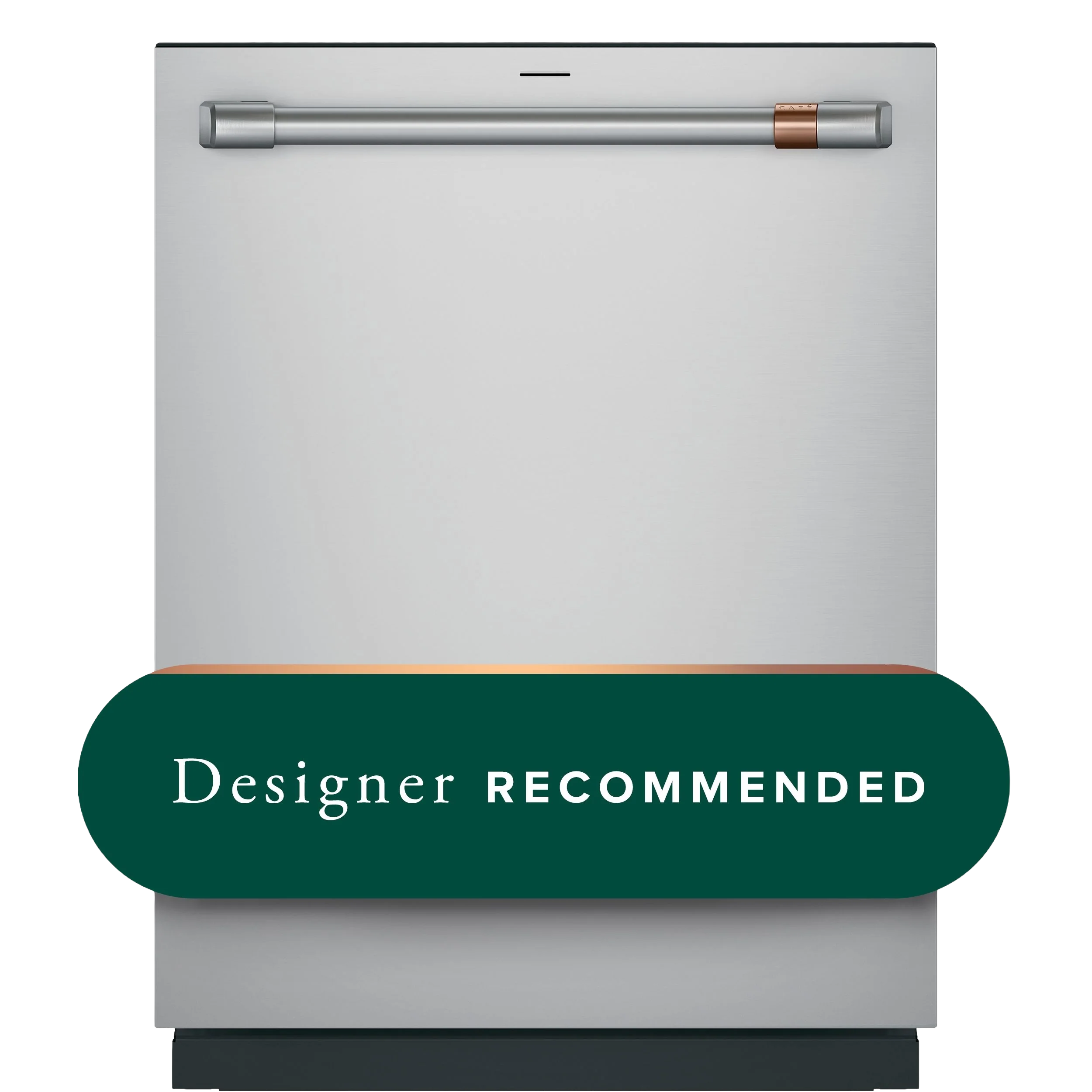 Practical CAFÉ™ CustomFit ENERGY STAR Stainless Interior Smart Dishwasher with Ultra Wash Top Rack and Dual Convection Ultra Dry LED Lights 39 dBA First-Class