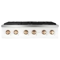 Relaxed CAFÉ™ 36 Commercial-Style Gas Rangetop with 6 Burners Natural Gas Casual