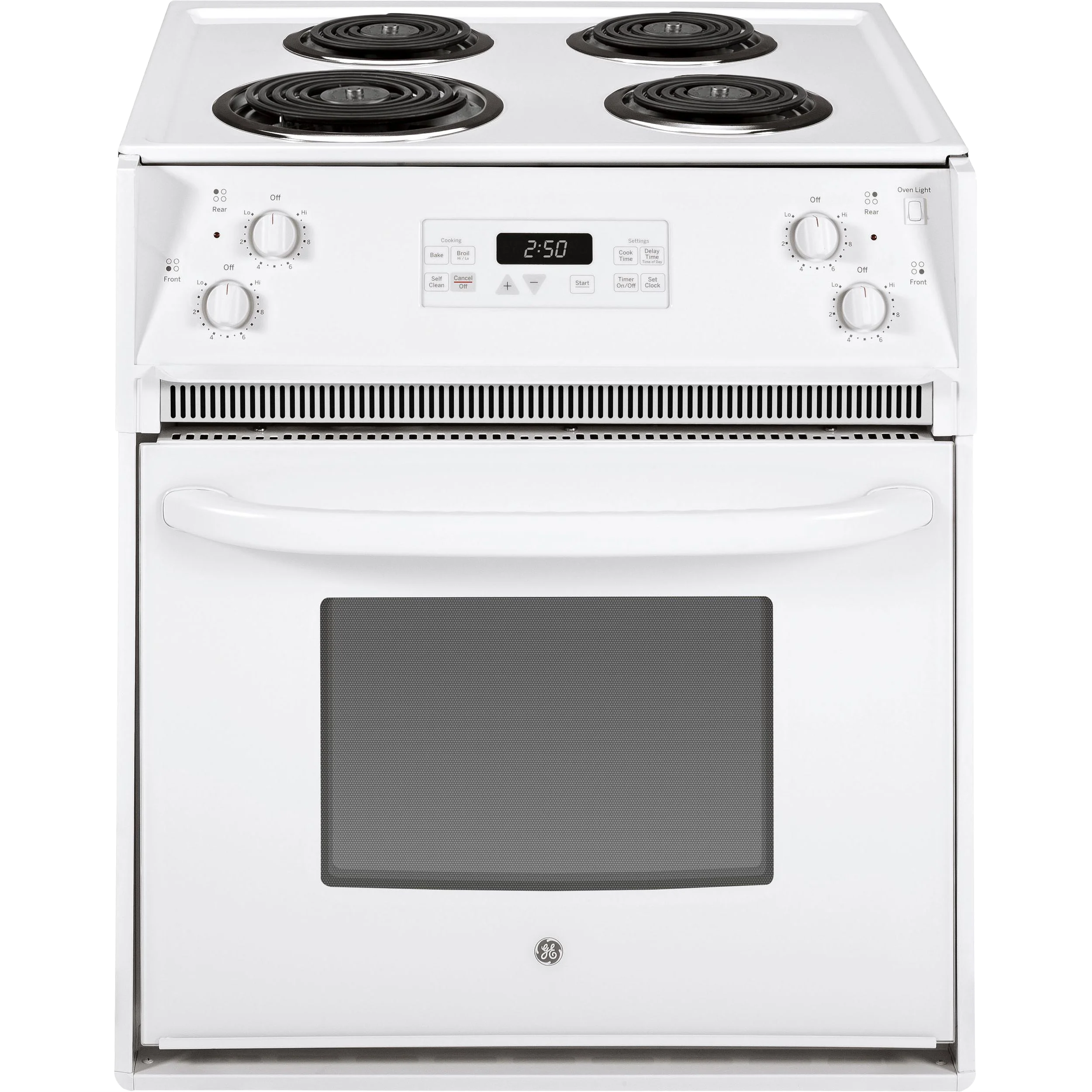 Crafted GE® 27 Drop-In Electric Range Comfortable