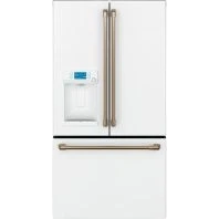 Fashionable CAFÉ™ ENERGY STAR® 22.1 Cu. Ft. Smart Counter-Depth French-Door Refrigerator with Hot Water Dispenser Sophisticated