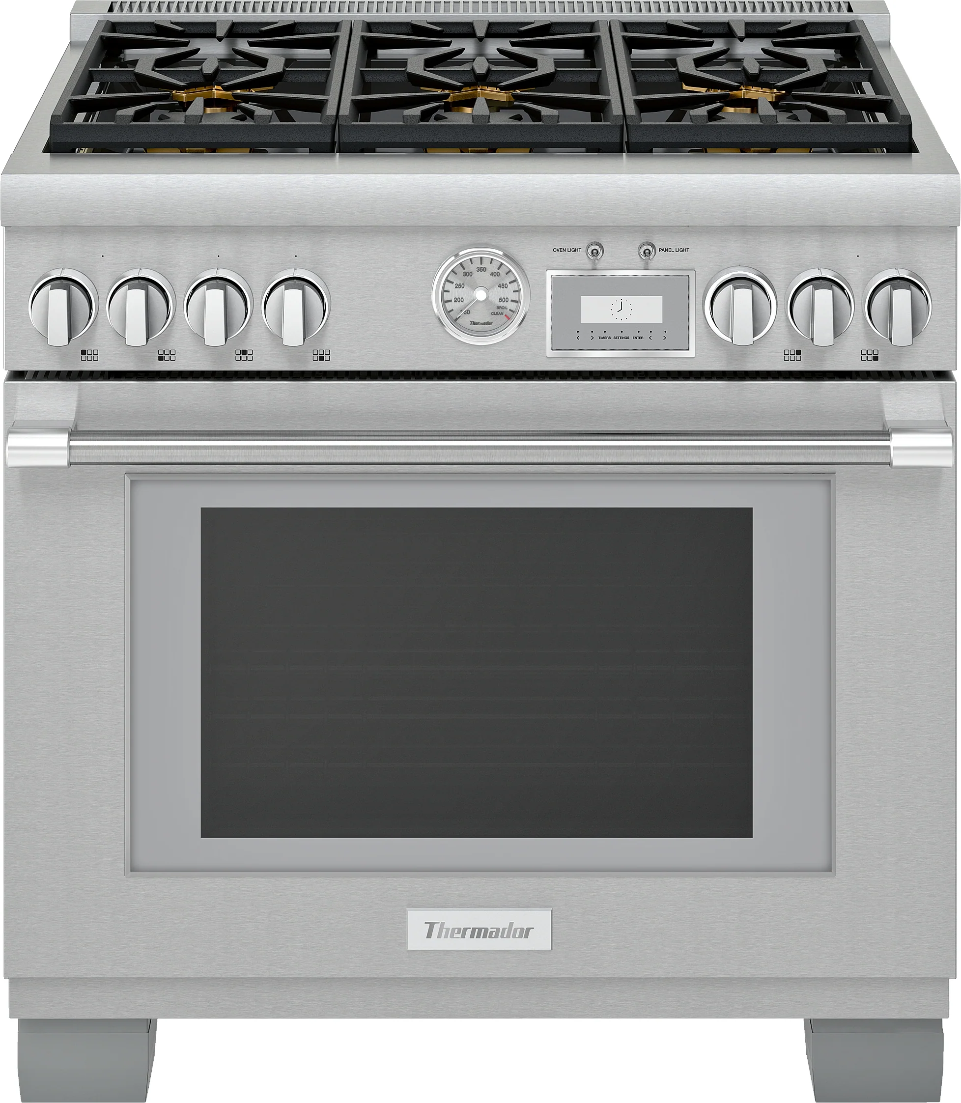 Top-Quality Gas Professional Range 36'' Pro Grand® Commercial Depth Stainless Steel Exceptional