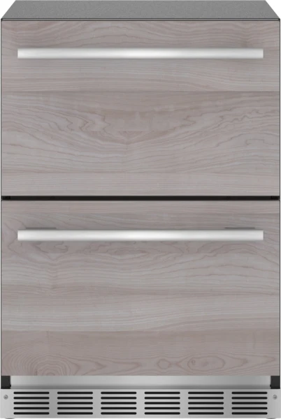 Powerful dom® Under Counter Double Drawer Refrigerator 24'' Panel Ready Smart