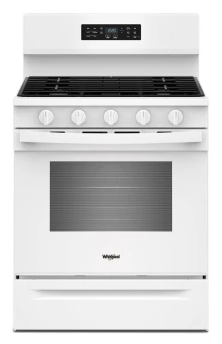 Fashionable 30-inch Gas Range with Air Cooking Technology and EZ-2-Lift™ Hinged Grates Stylish