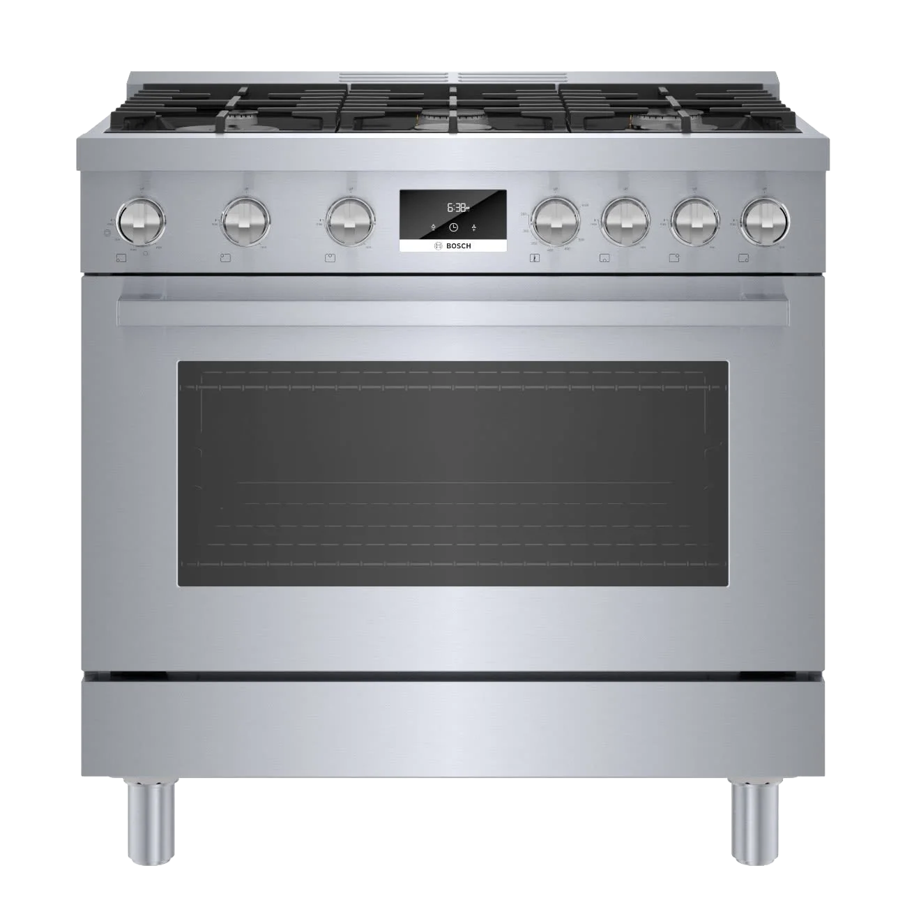 High-Quality 800 Series Gas standing Range 36'' Stainless Steel Easy-to-Use