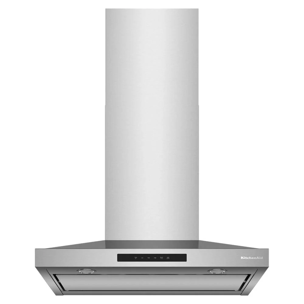 Carefully Designed KitchenAid® 30-inch Wall-Mount 4-Speed Canopy Hood Certified