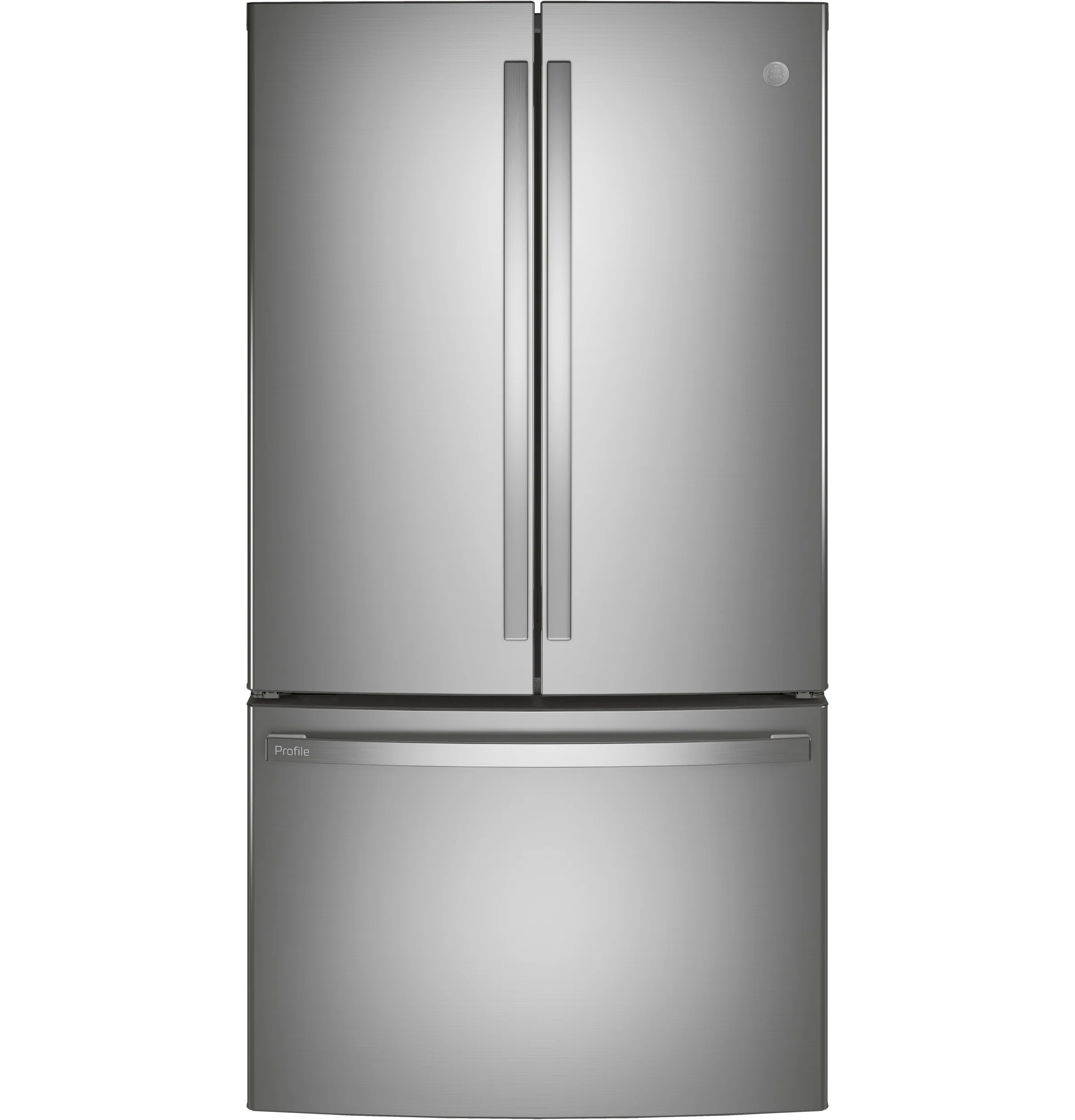 Authentic GE Profile™ ENERGY STAR® 23.1 Cu. Ft. Counter-Depth French-Door Refrigerator High-Performance
