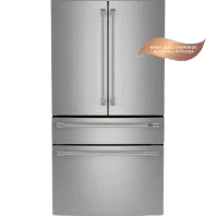 Trusted CAFÉ™ ENERGY STAR® 23.2 Cu. Ft. Smart Counter-Depth 4-Door French-Door Refrigerator With Dual-Dispense AutoFill Pitcher Exceptional