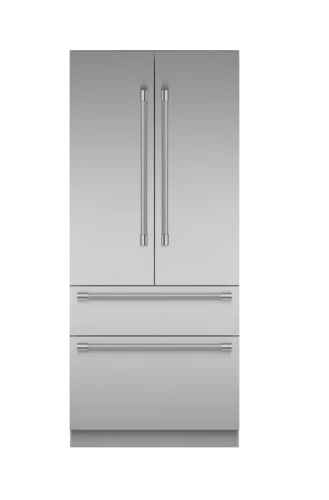 Pure dom® Built-in French Door Bottom zer 36'' Stainless Steel Trusted