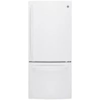Effective GE® ENERGY STAR® 21.0 Cu. Ft. Bottom-zer Refrigerator Fine